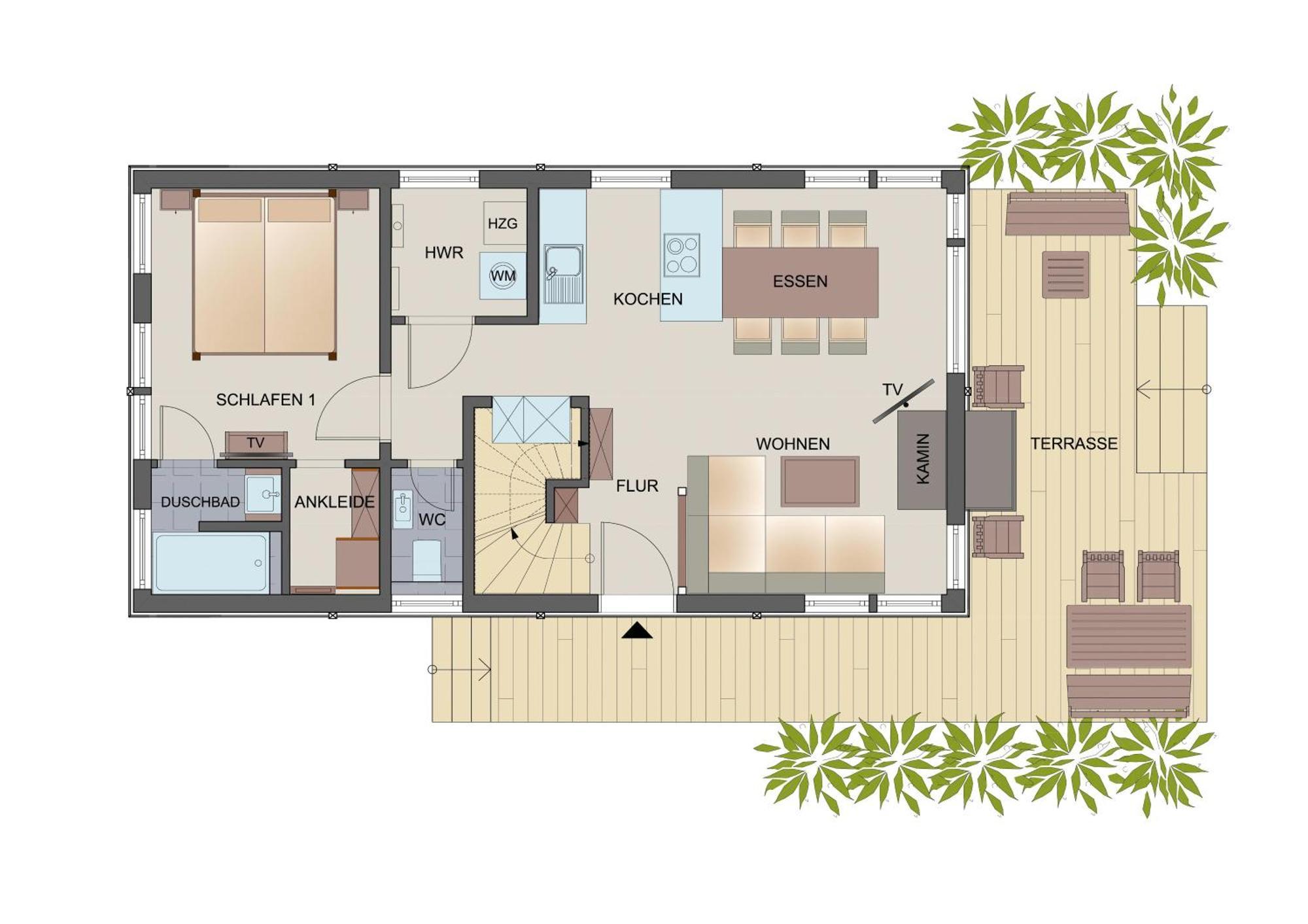 Typ B2 Ferienhaus - Aloha Pelzerhaken Kültér fotó